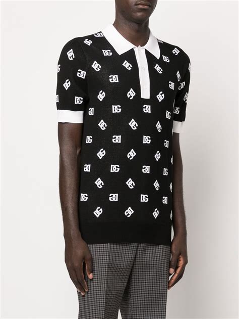 dolce and gabbana mens polo shirt|farfetch dolce gabbana polo shirts.